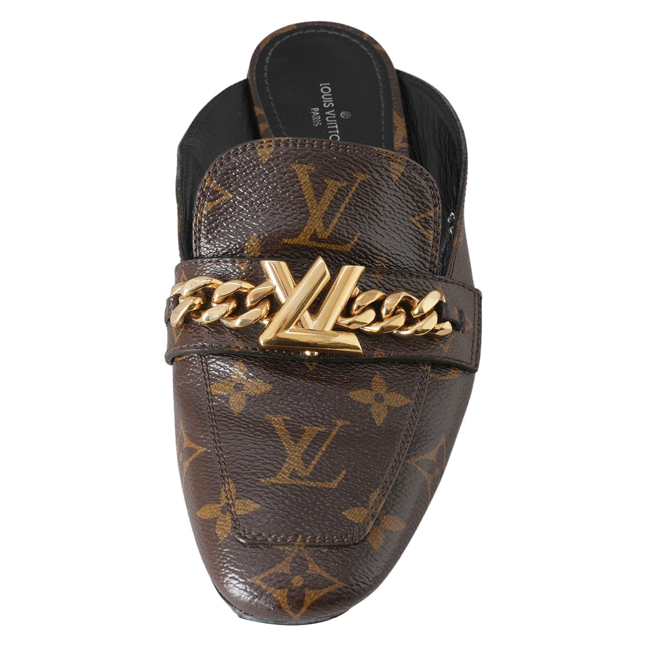 LOUIS VUITTON(USED)루이비통 모노그램 LV 로퍼 #36.5
